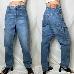 Levi's vintage Y2K‎ utility cargo carpenter jeans baggy loose fit relaxed 29